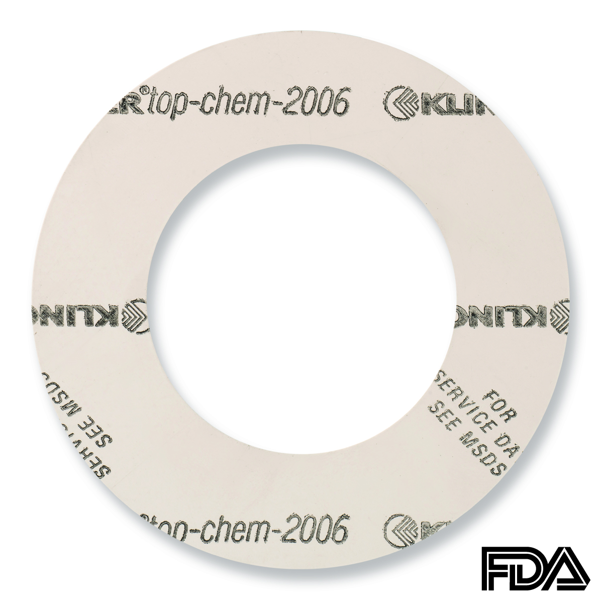 Food afdichtingen&nbsp;&nbsp;|&nbsp;&nbsp;KLINGER®top-chem-2006 FDA / EC 1935